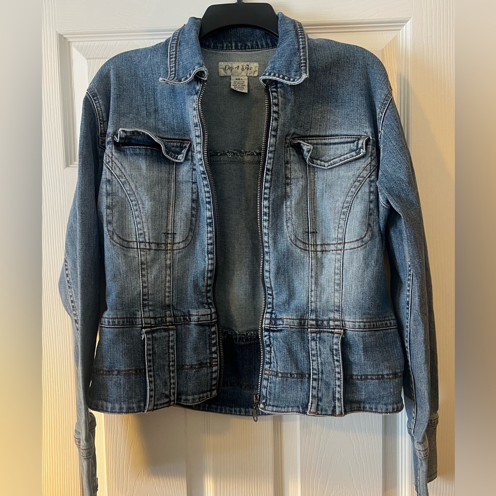 Desert Diva Denim Jacket Size Large